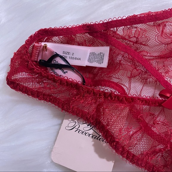 NWT Agent Provocateur Willa Red Brief - Picture 9 of 9